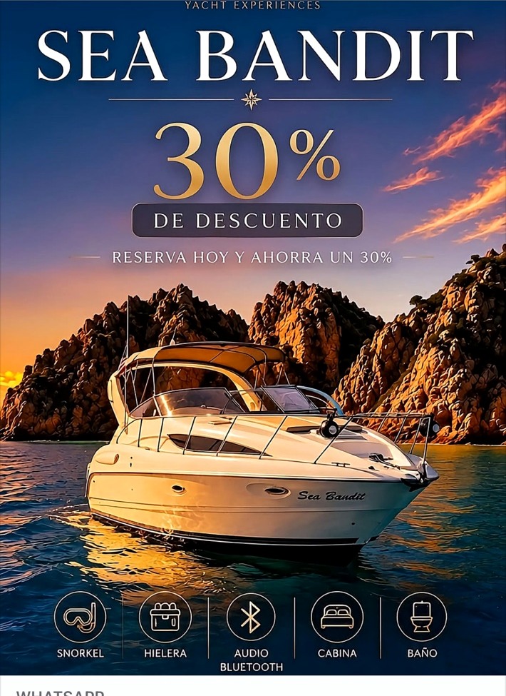 Promoción Sea Bandit en Cabo San Lucas